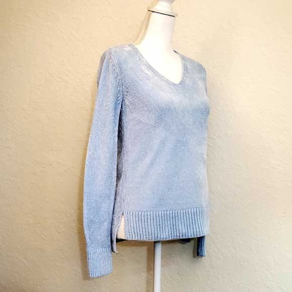 Maison Jules Chenille, V-neck Sweater-NWT, Small - Picture 2 of 7